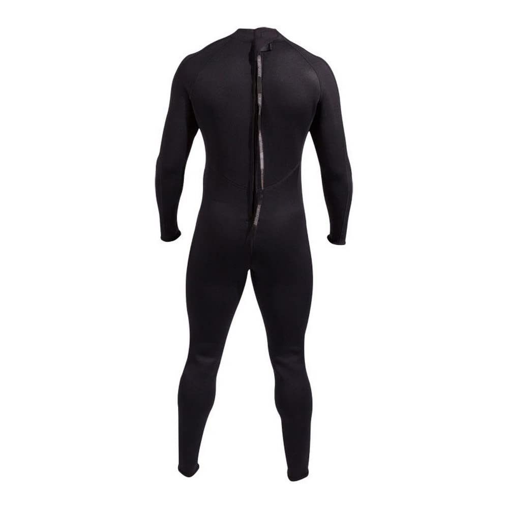 NeoSport 5mm Men�s Neoprene Backzip Jumpsuits-Black-X-Large