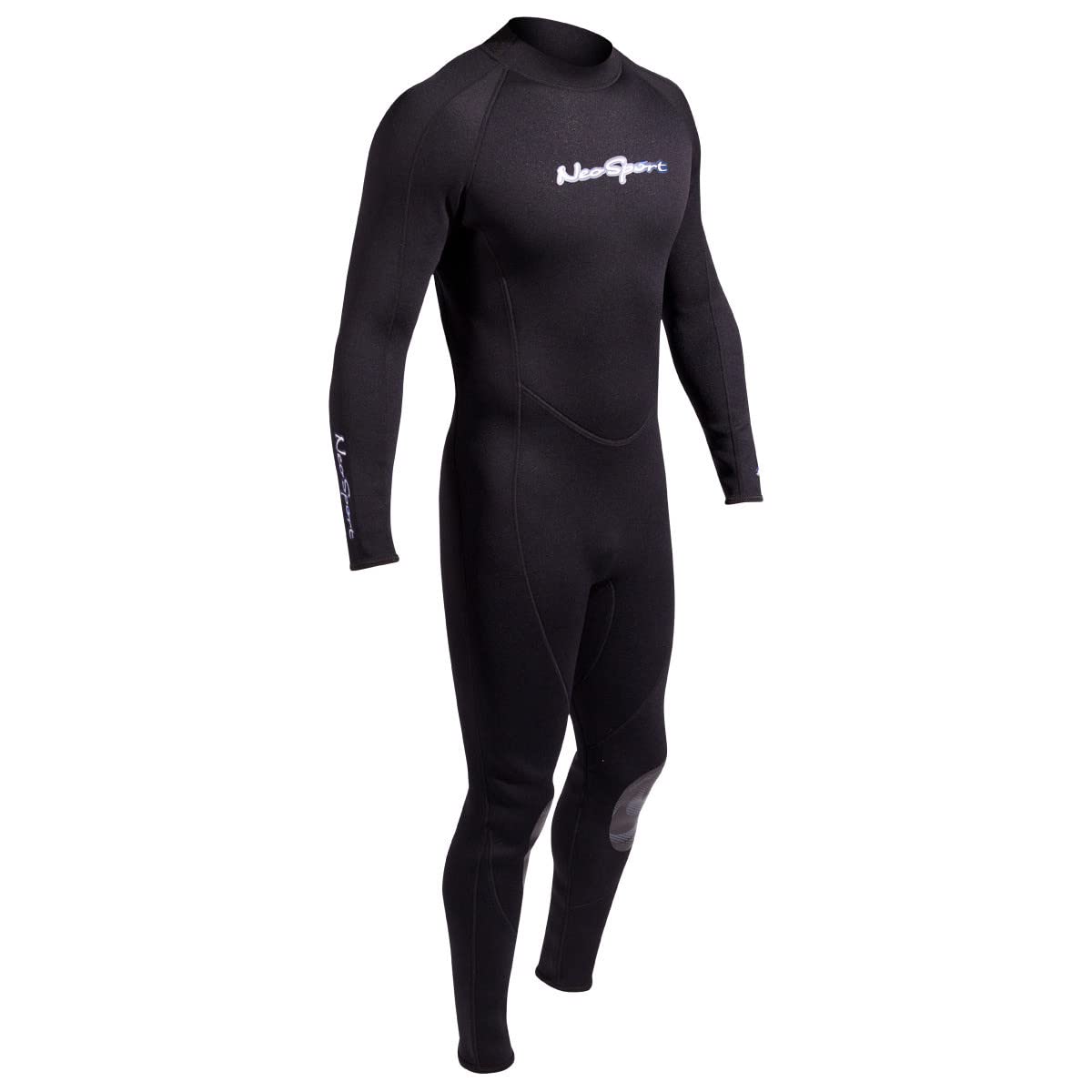 NeoSport 5mm Men�s Neoprene Backzip Jumpsuits-Black-X-Large