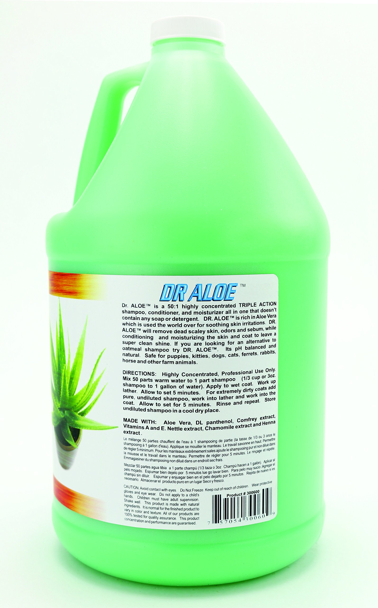 Kelco 50:1 Dr. Aloe Shampoo Gallon KE300600 Mix