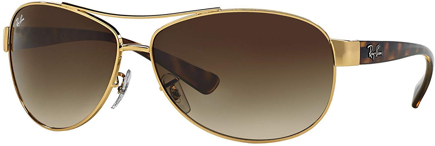 Ray-Ban Sunglasses - RB3386 / Frame: Gold Lens: Brown Gradient (63mm)