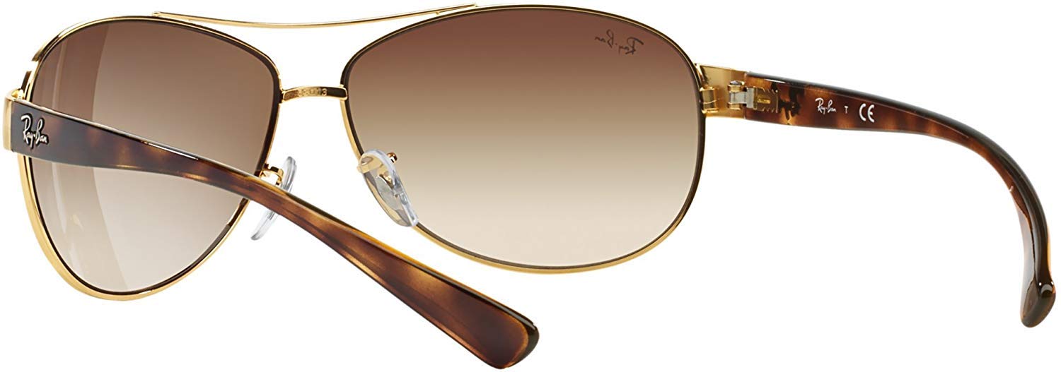 Ray-Ban Sunglasses - RB3386 / Frame: Gold Lens: Brown Gradient (63mm)