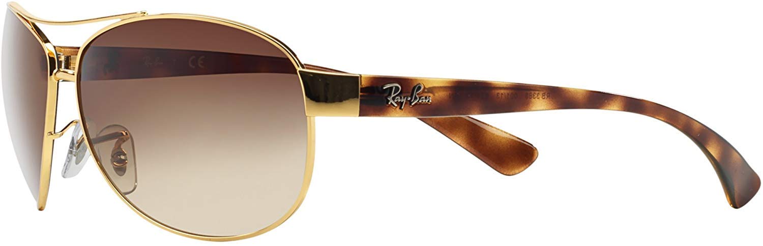 Ray-Ban Sunglasses - RB3386 / Frame: Gold Lens: Brown Gradient (63mm)