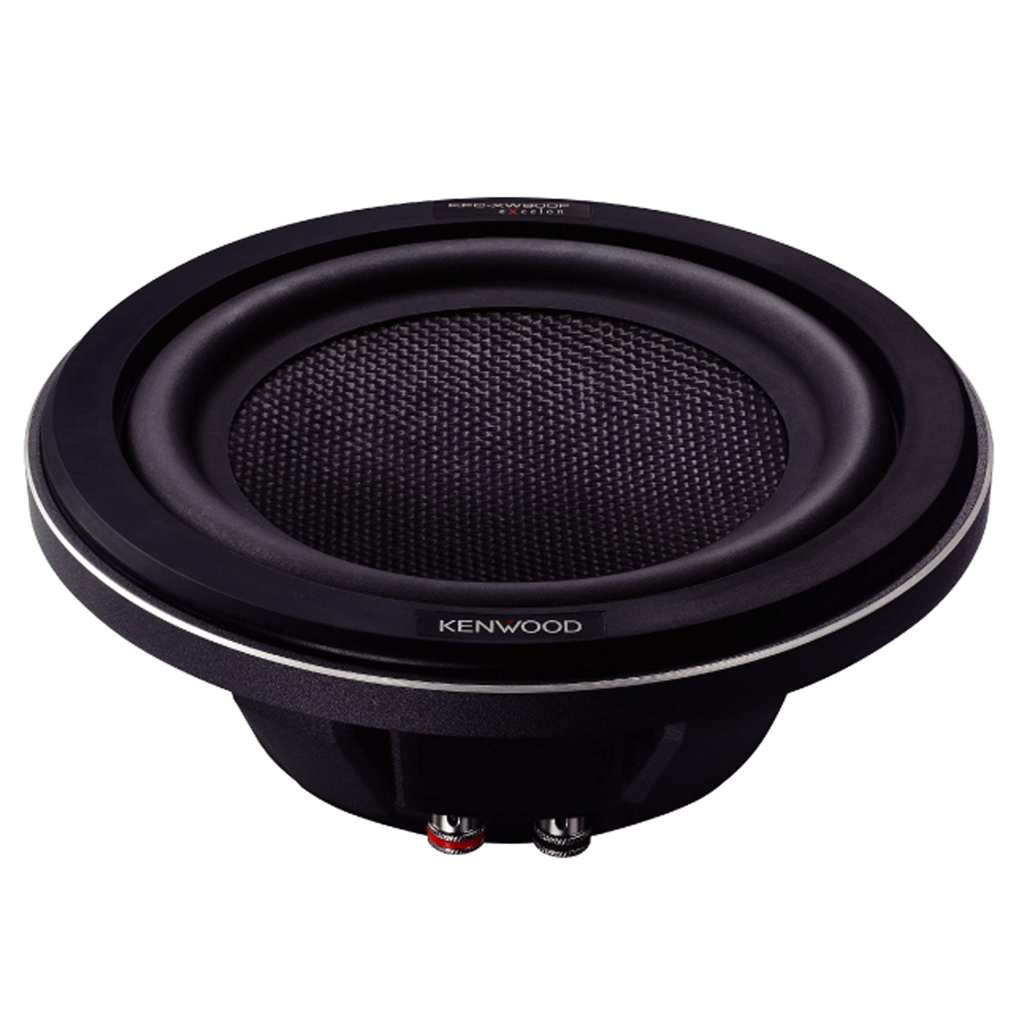 Kenwood EXcelon KFC-XW800F 600W Peak (150W RMS) 8" EXcelon Series Shallow-Mount Single 4 Ohm Slim Subwoofer