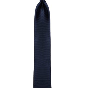 boxed-gifts Clip on Ties for Men - Premium Navy Solid Color Clip on Tie