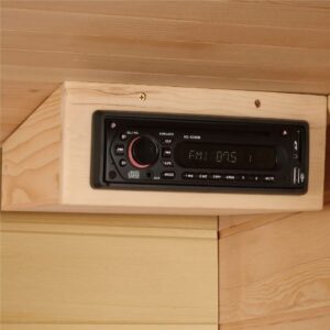 DYNAMIC SAUNAS Maxxus Toulouse MX-K206-01 Low EMF (Under 8 MG) FAR Infrared Sauna - Curb Side Delivery…