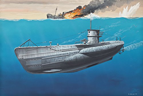 Revell Germany 05093 Type VIIC U-Boat Model Kit Dark Gray