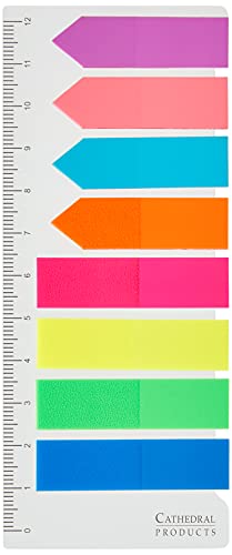 Cathedral Bright neon Flags 200 Individual Flags Multi Coloured