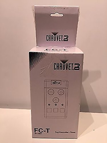 CHAUVET DJ FC-T Wired Vertical Fog Machine Timer Remote Control | Fog Machines,BLACK