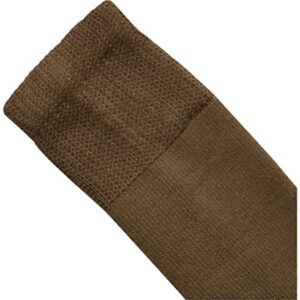 Thorlos Unisex MCB Combat Thick Padded Sock, Coyote Brown, Large