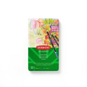 Derwent Academy Colouring 12 Tin