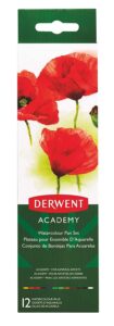 derwent academy watercolour pan set