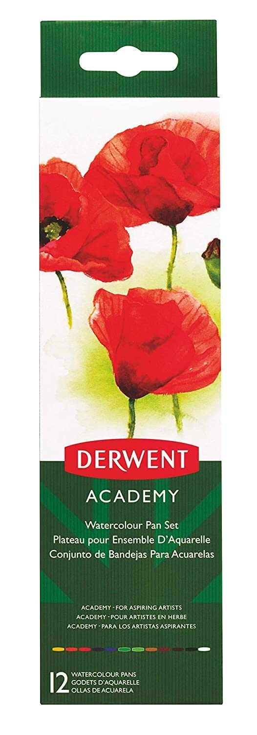 Derwent Academy Watercolour Pan Set