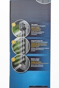 Fluval U4 Underwater Filter, Freshwater and Saltwater Aquarium Filter, A480,Black