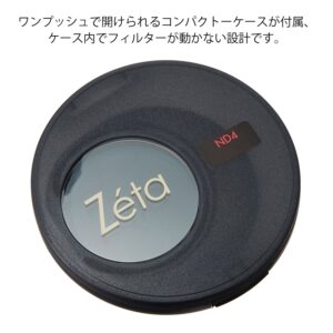 Kenko 242735 ND Filter Zeta ND4 72mm Light Control