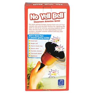 Educational Insights No Yell Bell Classroom Attention Getter - School Bell for Classroom Management, Teacher Must Haves, Classroom and Teacher Supplies, Gifts for Teachers