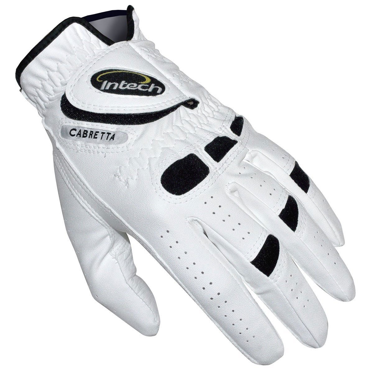 Intech Ti-Cabretta Men's Golf Gloves, Left-Hand, Medium Large (6 Pack)