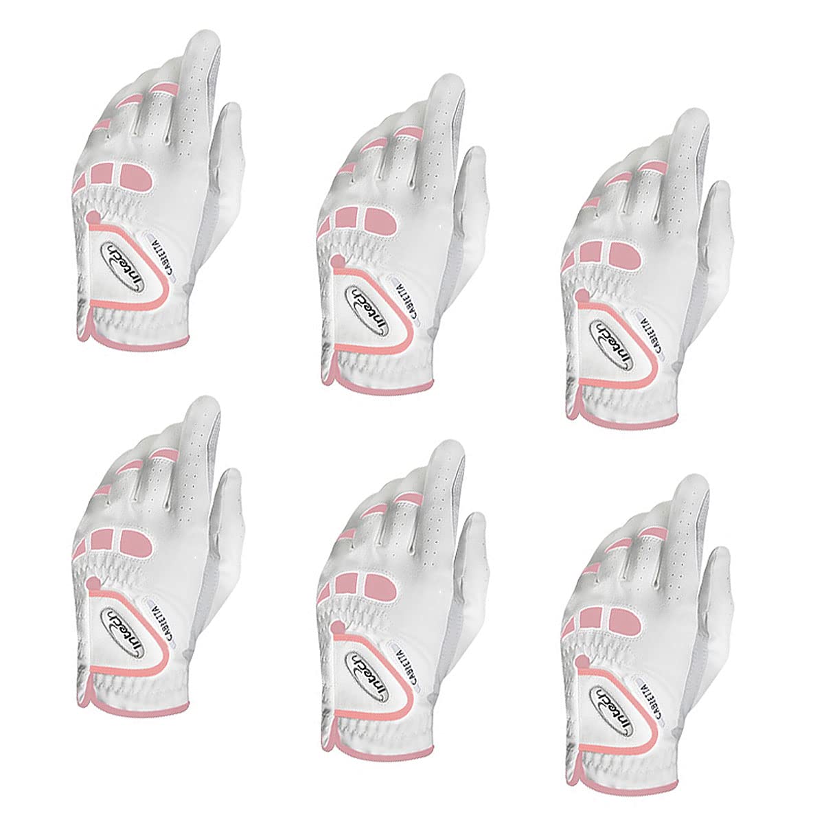 Intech Ti-Cabretta Ladies' Glove, Right-Hand, Large (6 Pack)