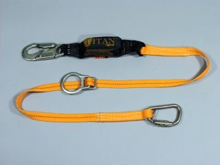 Honeywell Miller Titan by Honeywell T6111TB/6FTAF 6-Feet Harness/Shock-Absorbing Pack Lanyard Combos