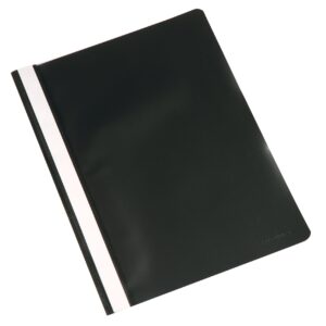 Q Connect A4 Project Folder - Black (Pack of 25)