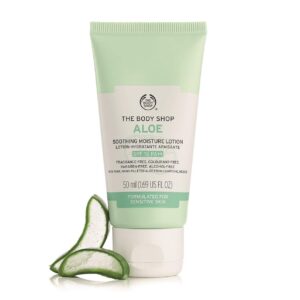 The Body Shop Aloe Soothing Moisture Lotion SPF 15, 1.7 Fl Oz