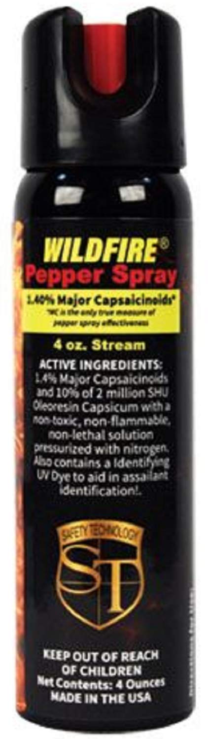 Wildfire 18% Pepper Spray 4 OZ Stream