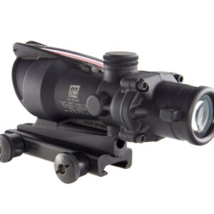 Trijicon ACOG 4 X 32 Scope Dual Illuminated Horseshoe Dot .223 Ballistic Reticle, Red