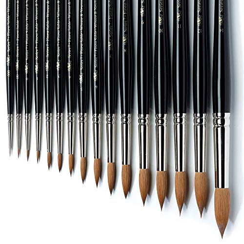 Winsor & Newton Series 7 Kolinsky Sable Brush, Round SH #5