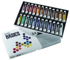 liquitex basics acrylic paint tube 24-piece set