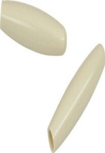 fender stratocaster tremolo arm tips - aged white