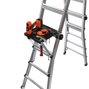 Little Giant Ladders, Project Tray, Ladder Accessory, Plastic, 25 lbs Weight Rating, (15012)