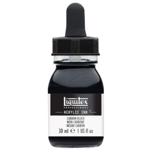 liquitex professional acrylic ink, 1-oz (30ml) jar, carbon black