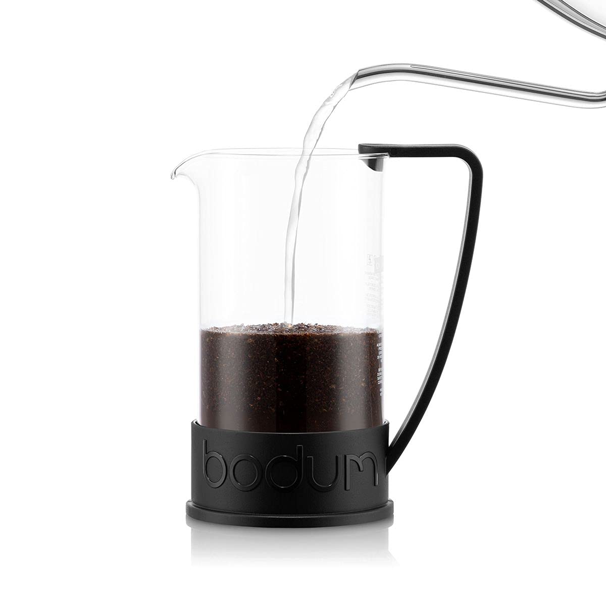 Bodum Brazil Three Cup French Press Coffee Maker - Black, 12 Fl Oz (Pack of 1)