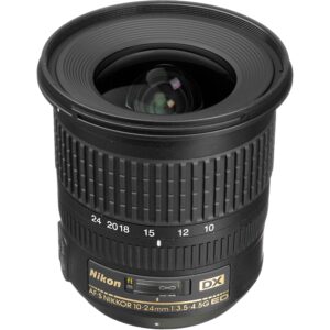 nikon af-s dx nikkor 10-24mm f/3.5-4.5g ed zoom lens with auto focus for nikon dslr cameras