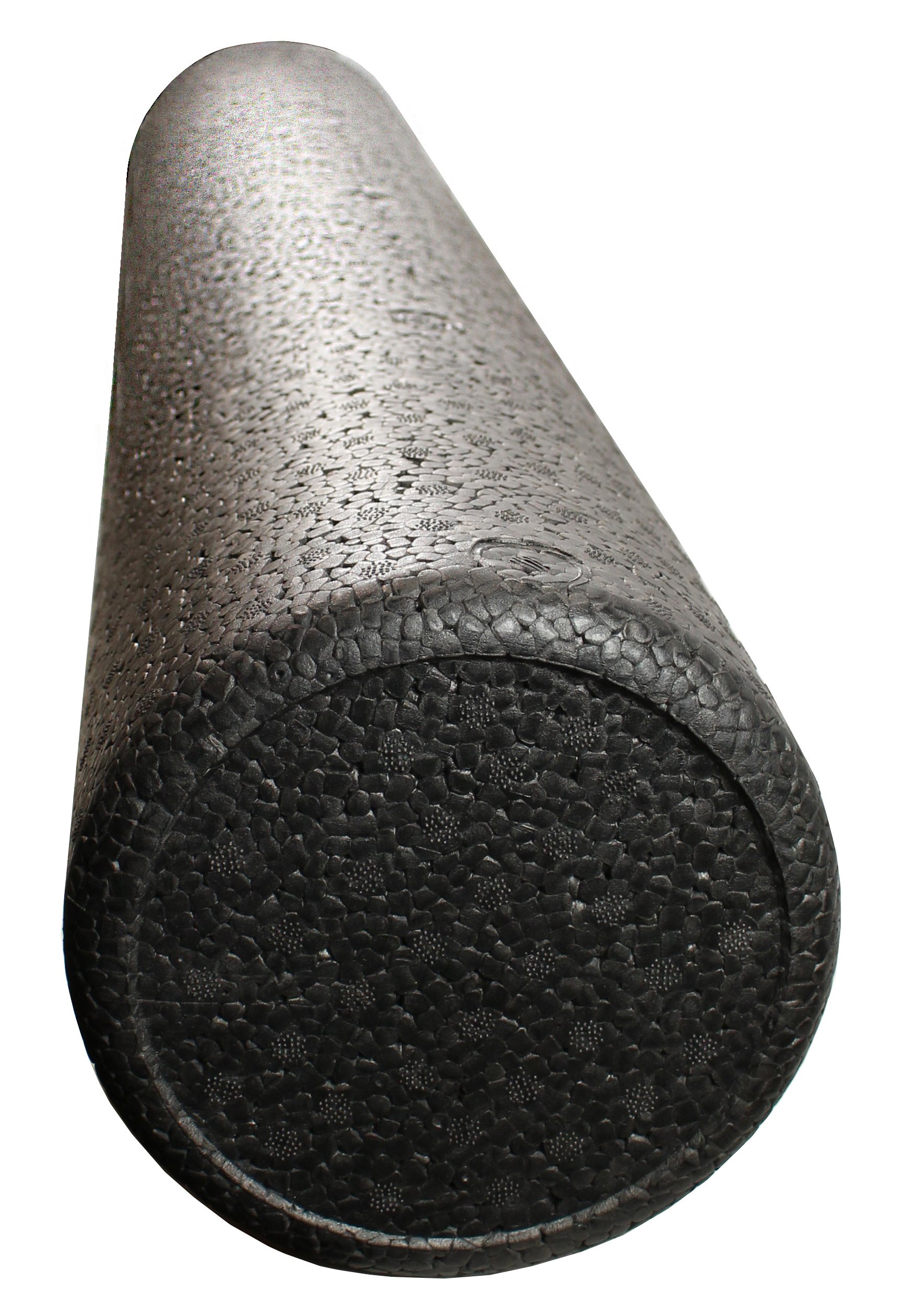 Black High Density Foam Rollers Full Round - Extra Firm - 6" x 12" Round