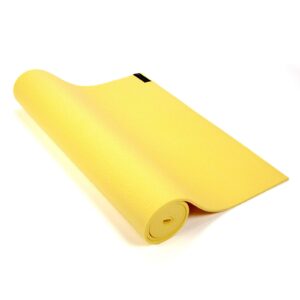 Wai Lana Phthalate-Free Mat (Color: Buttercup) - 1/4 inch Thick, Non-slip, Stylish, Lightweight, Optimum Comfort