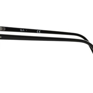 Ray-Ban Unisex 5154 Clubmaster Eyeglasses Shiny Black 49mm