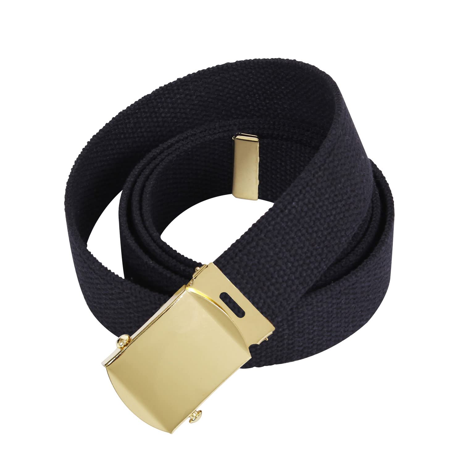 Rothco Military Web Belts - 44 Inches Long (Black Gold)