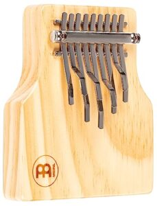 meinl percussion ka9-m solid wood kalimba, medium, natural