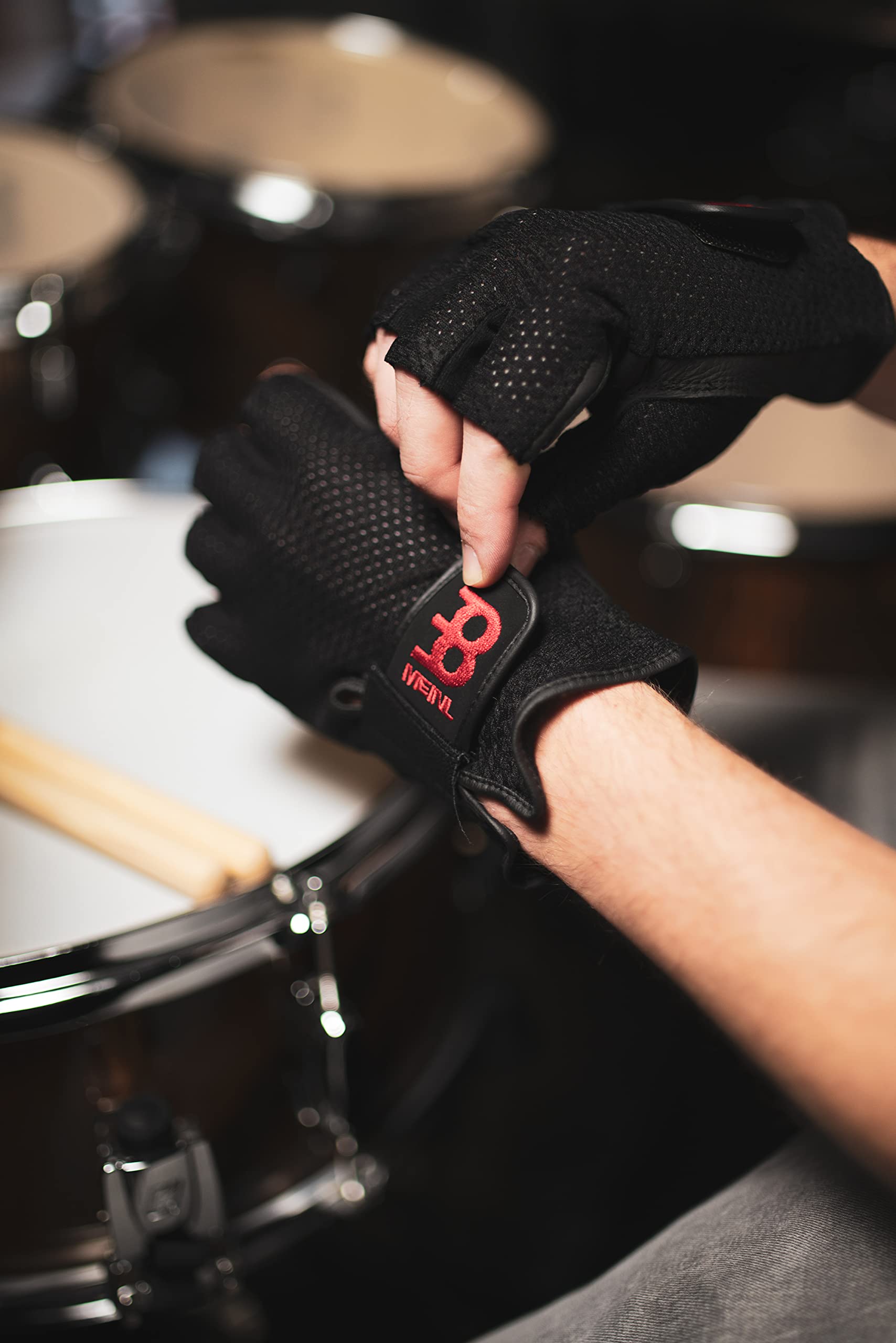 Meinl Half Finger Drummer Gloves - Extra Large