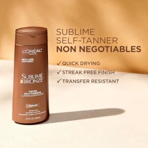 L'Oréal Paris Sublime Bronze Luminous Bronzer Self-Tanning Lotion, 6.7 oz.