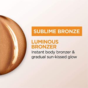 L'Oréal Paris Sublime Bronze Luminous Bronzer Self-Tanning Lotion, 6.7 oz.