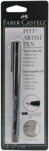 faber-castel extra superfine pitt artist pen, black