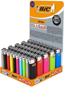 lighter tray mini bic 50 pc