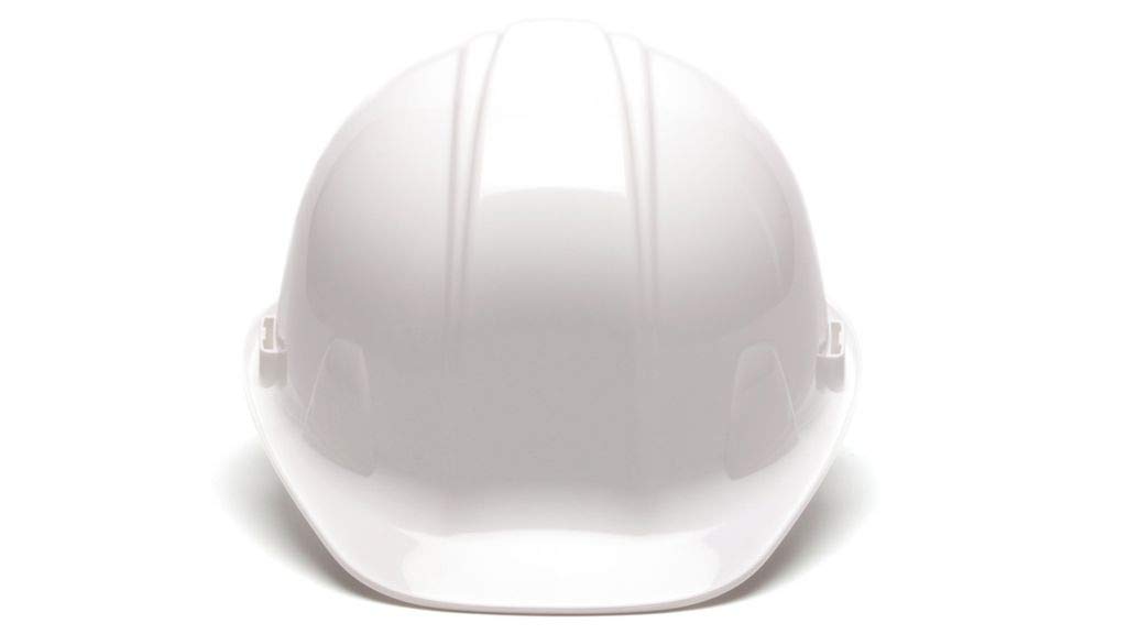 Pyramex Safety Products HP14110 Sl Series 4 Pt. Ratchet Suspension Hard Hat, White