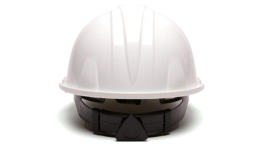 Pyramex Safety Products HP14110 Sl Series 4 Pt. Ratchet Suspension Hard Hat, White