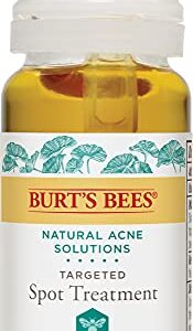 Burt's Bees Natural Acne Solutions Targeted and Minimizing Spot Treatment for Oily Skin, 0.26 Oz (Package May Vary)