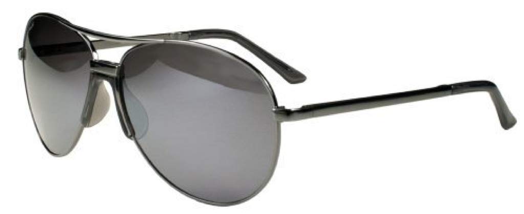 JiMarti P16 - No Tangle - Polarized Aviator Sunglasses Gunmetal/Smoke