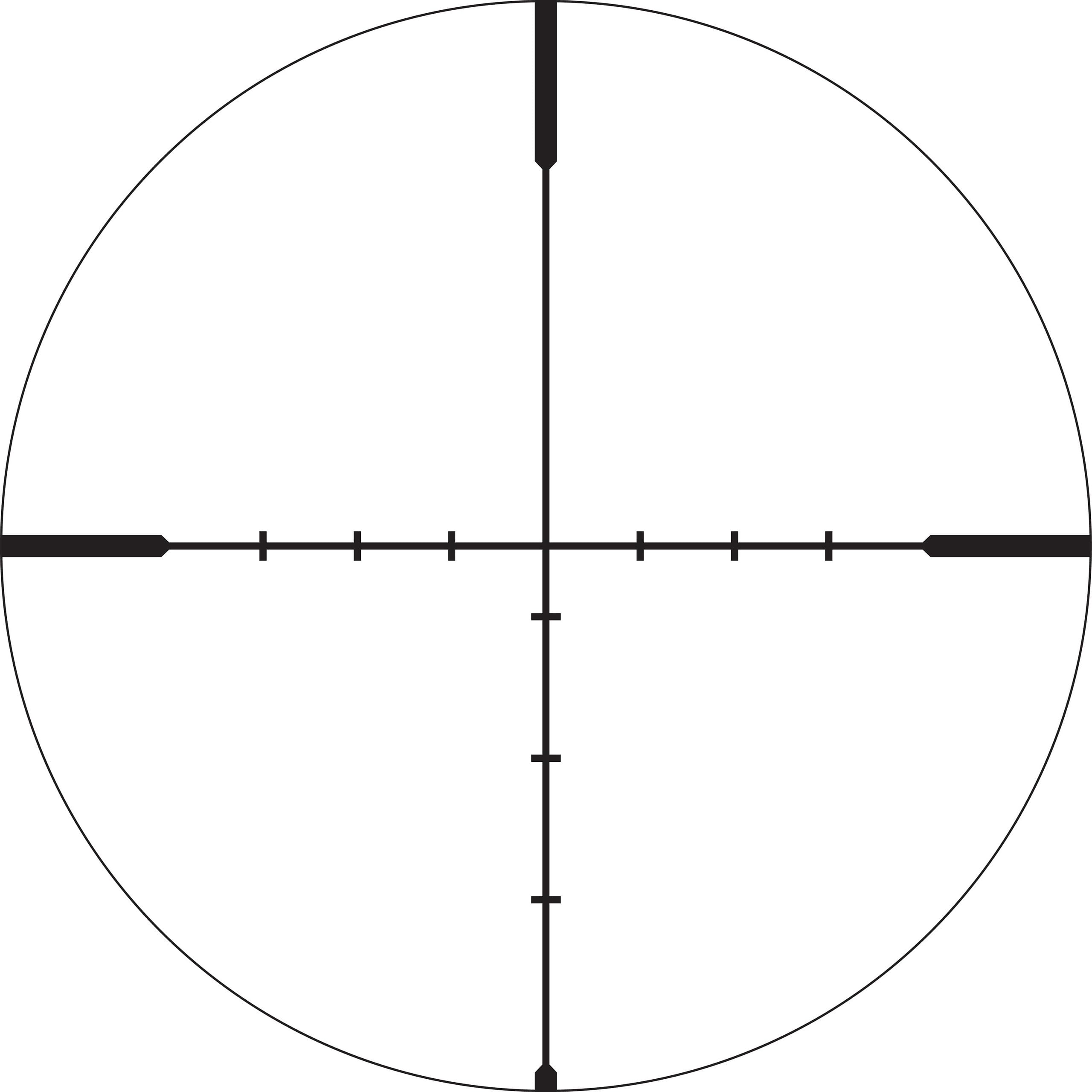 Vortex Optics Diamondback 3-9x40 SFP Riflescope Dead-Hold BDC MOA , black