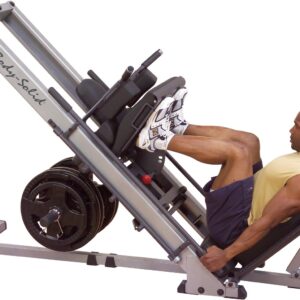 Body-Solid Leg Press/Hack Squat Machine (GLPH1100) Powerful, Comfortable, and Safe for Building an Explosive Lower Body, Home Gym Equipment