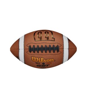 Wilson GST Composite Football - Youth Size, Tan